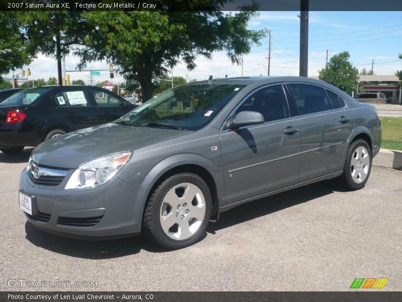 Techno Gray Metallic / Gray 2007 Saturn Aura XE