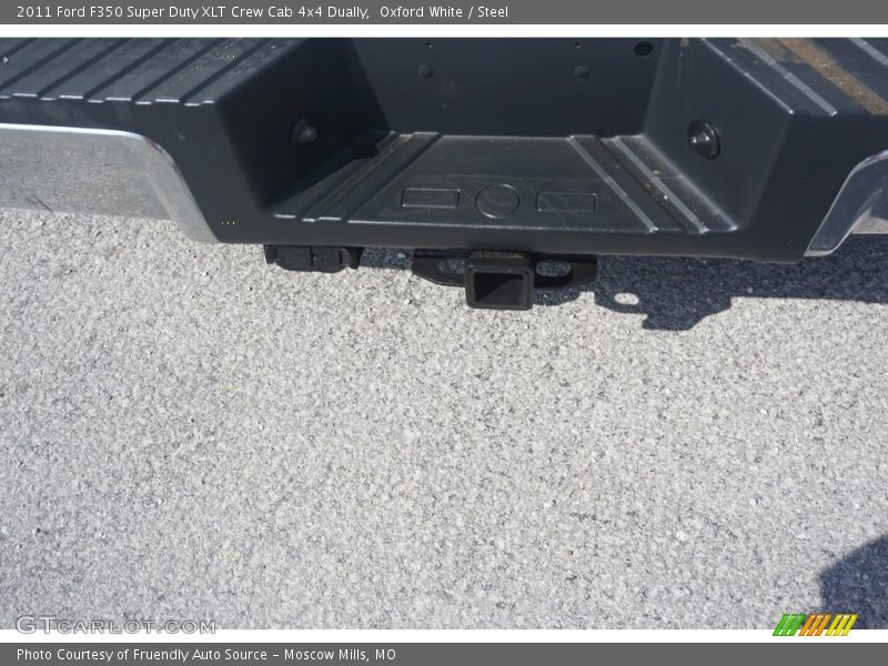 Oxford White / Steel 2011 Ford F350 Super Duty XLT Crew Cab 4x4 Dually