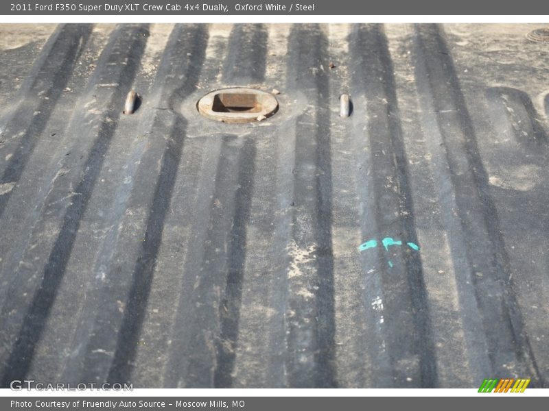 Oxford White / Steel 2011 Ford F350 Super Duty XLT Crew Cab 4x4 Dually