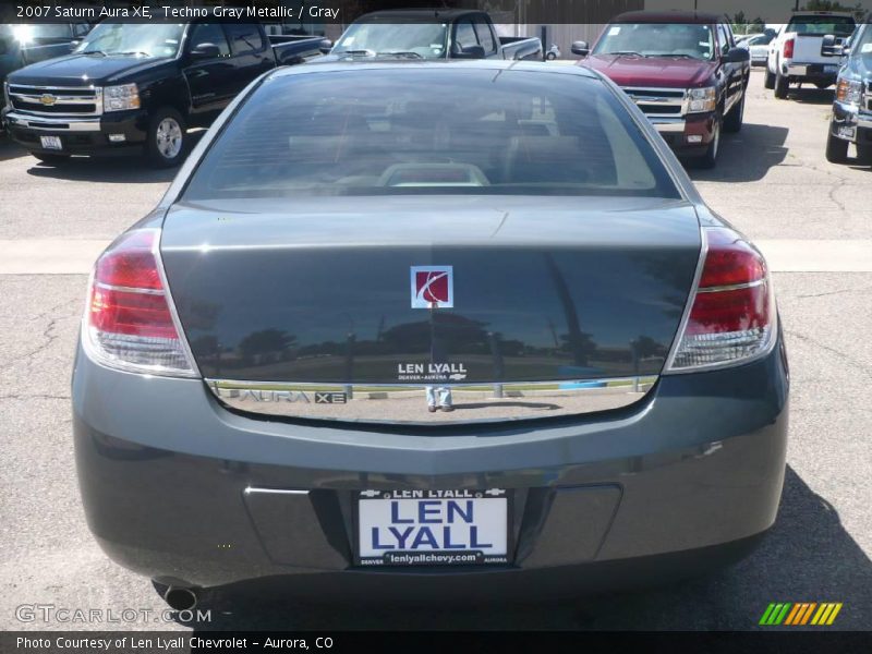 Techno Gray Metallic / Gray 2007 Saturn Aura XE