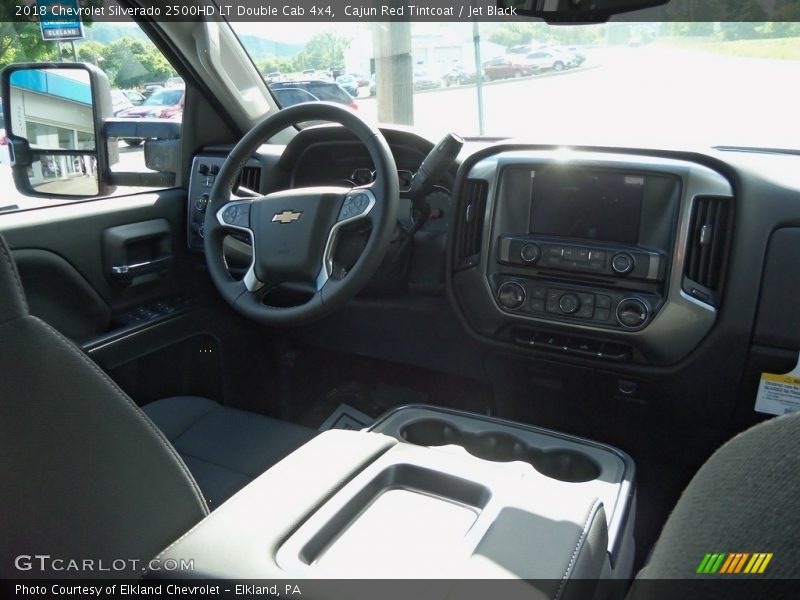 Cajun Red Tintcoat / Jet Black 2018 Chevrolet Silverado 2500HD LT Double Cab 4x4