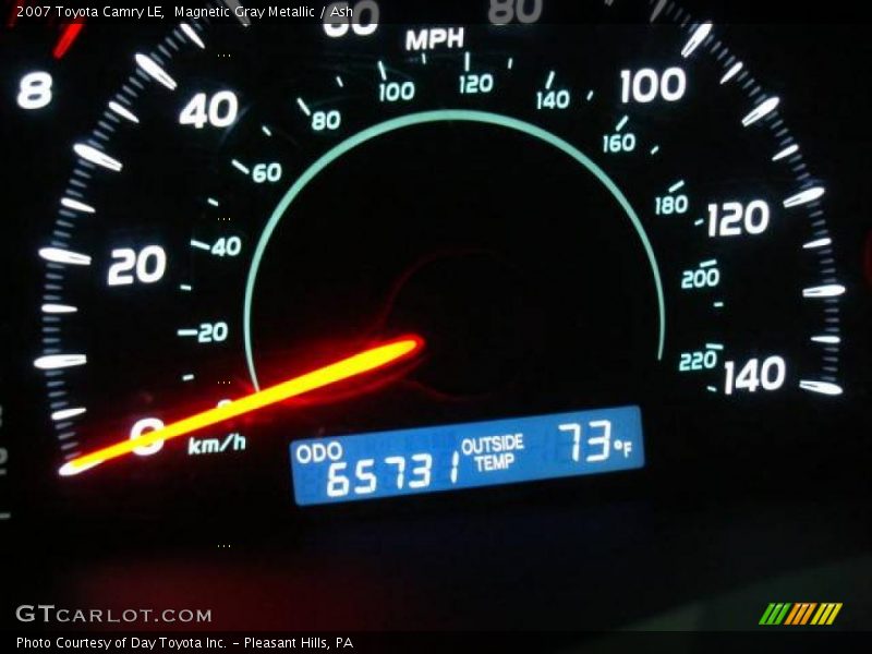 Magnetic Gray Metallic / Ash 2007 Toyota Camry LE