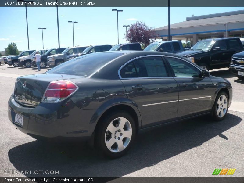 Techno Gray Metallic / Gray 2007 Saturn Aura XE