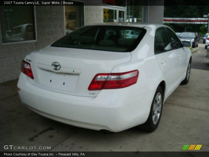 Super White / Bisque 2007 Toyota Camry LE