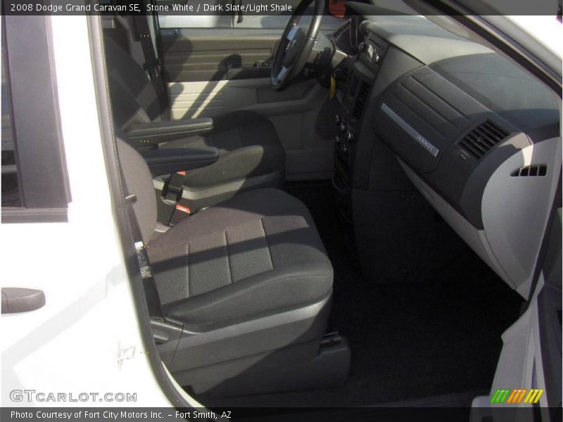 Stone White / Dark Slate/Light Shale 2008 Dodge Grand Caravan SE