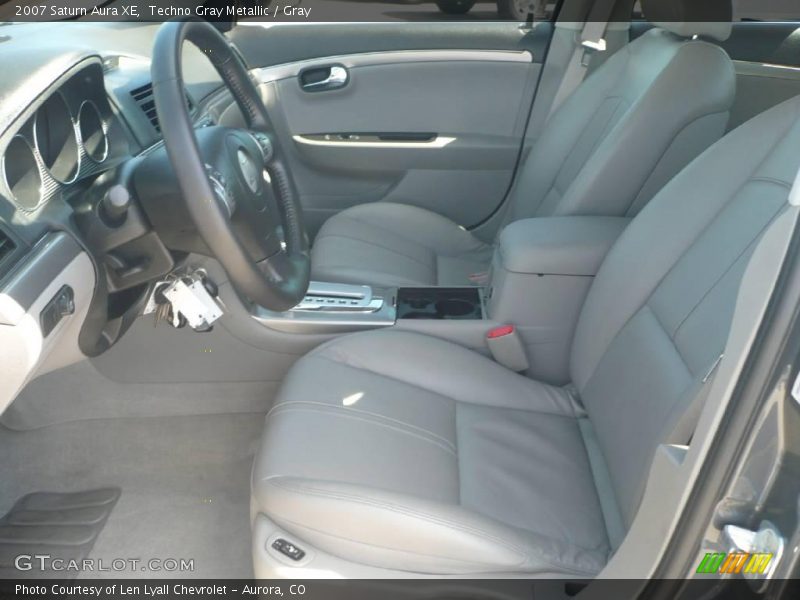 Techno Gray Metallic / Gray 2007 Saturn Aura XE