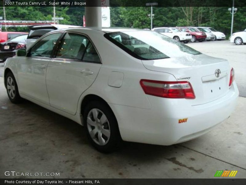 Super White / Bisque 2007 Toyota Camry LE