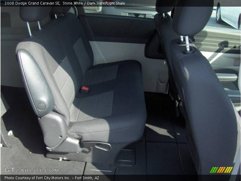 Stone White / Dark Slate/Light Shale 2008 Dodge Grand Caravan SE