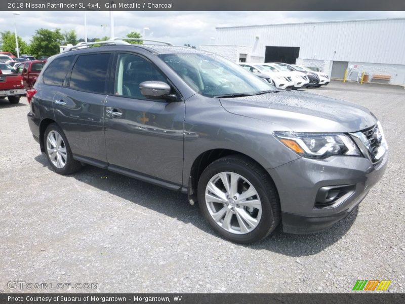 Gun Metallic / Charcoal 2018 Nissan Pathfinder SL 4x4