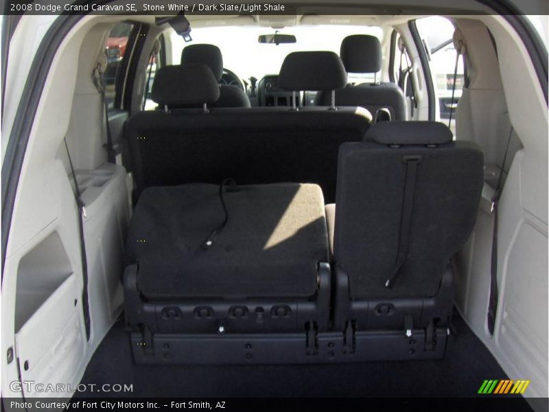 Stone White / Dark Slate/Light Shale 2008 Dodge Grand Caravan SE