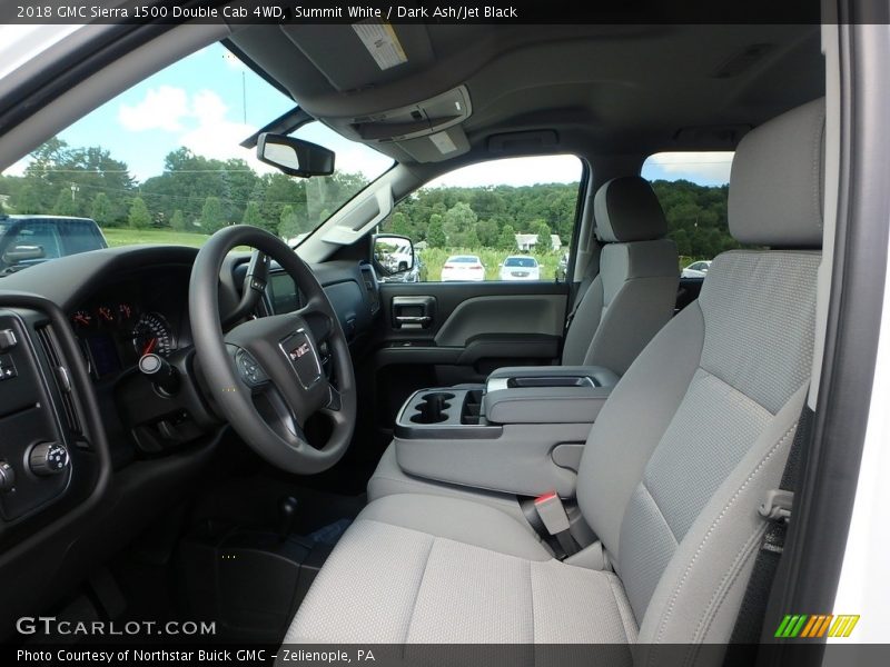 Summit White / Dark Ash/Jet Black 2018 GMC Sierra 1500 Double Cab 4WD