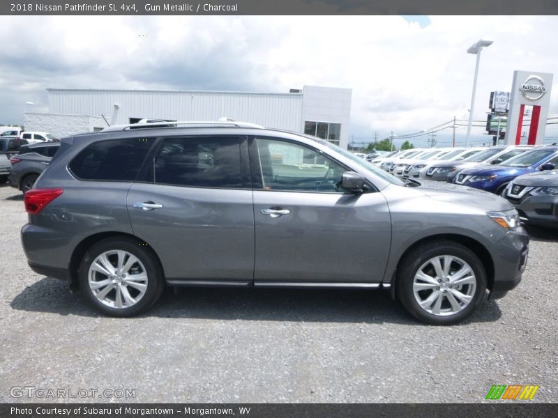 Gun Metallic / Charcoal 2018 Nissan Pathfinder SL 4x4