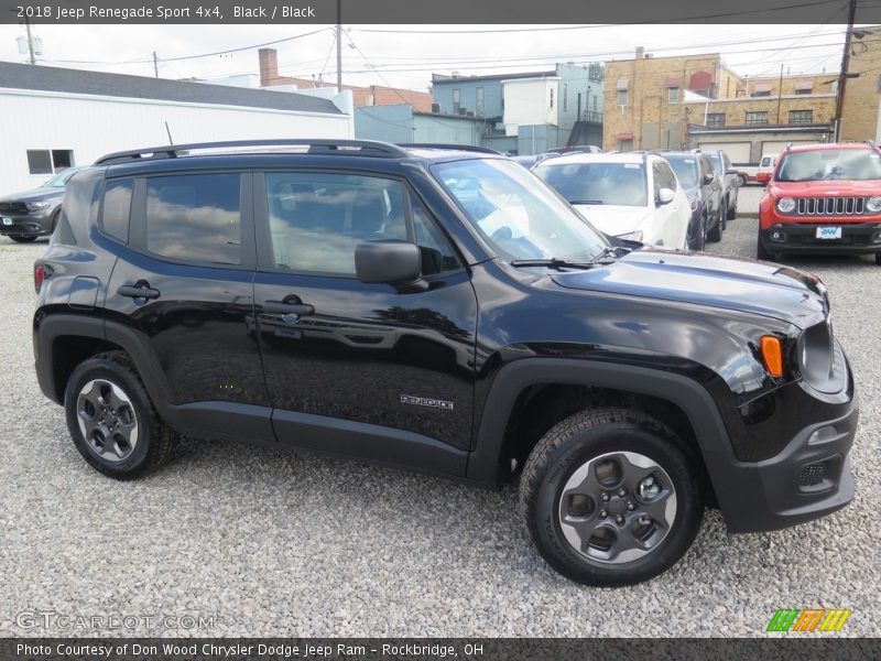 Black / Black 2018 Jeep Renegade Sport 4x4