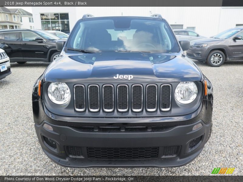 Black / Black 2018 Jeep Renegade Sport 4x4