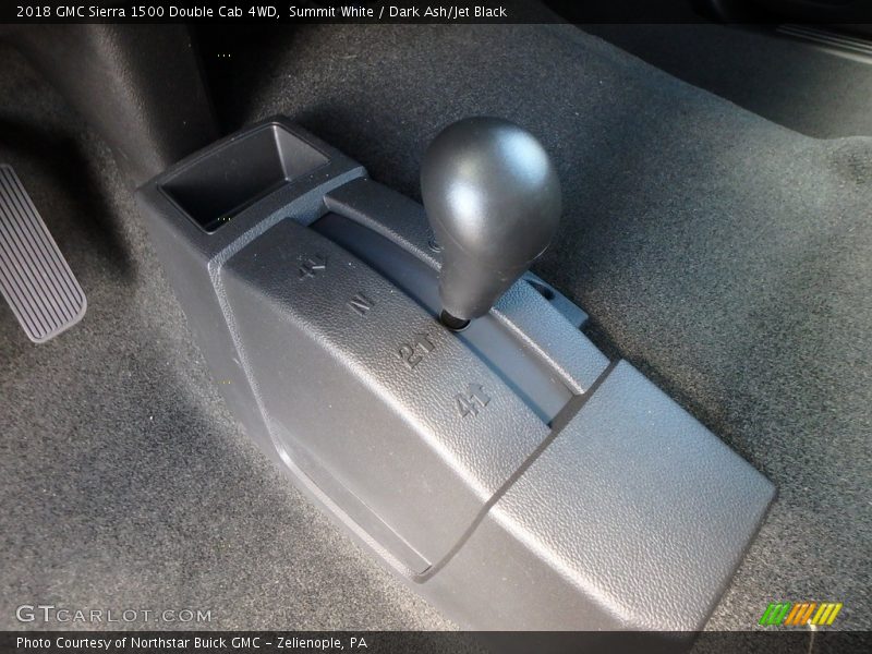 Summit White / Dark Ash/Jet Black 2018 GMC Sierra 1500 Double Cab 4WD
