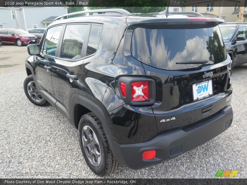 Black / Black 2018 Jeep Renegade Sport 4x4