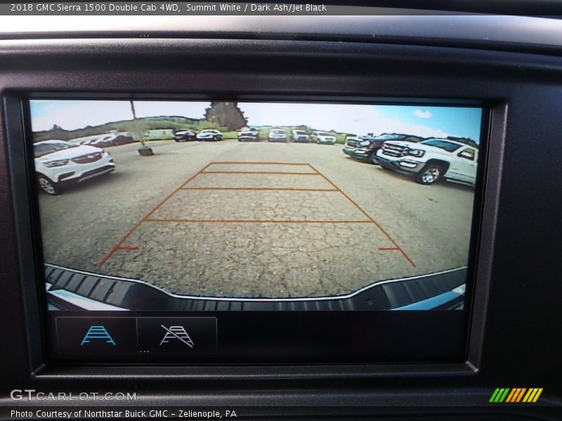 Summit White / Dark Ash/Jet Black 2018 GMC Sierra 1500 Double Cab 4WD