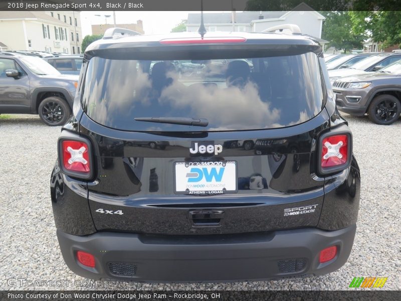 Black / Black 2018 Jeep Renegade Sport 4x4