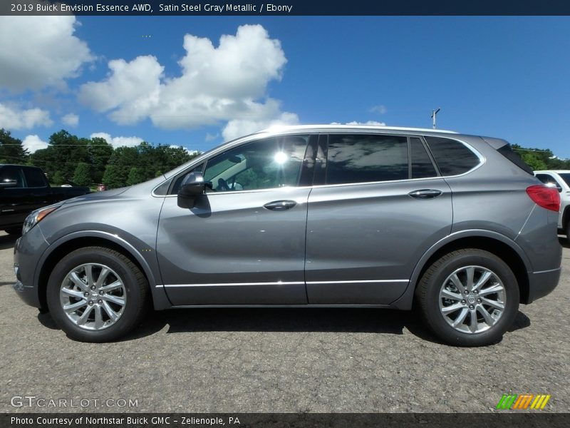 Satin Steel Gray Metallic / Ebony 2019 Buick Envision Essence AWD