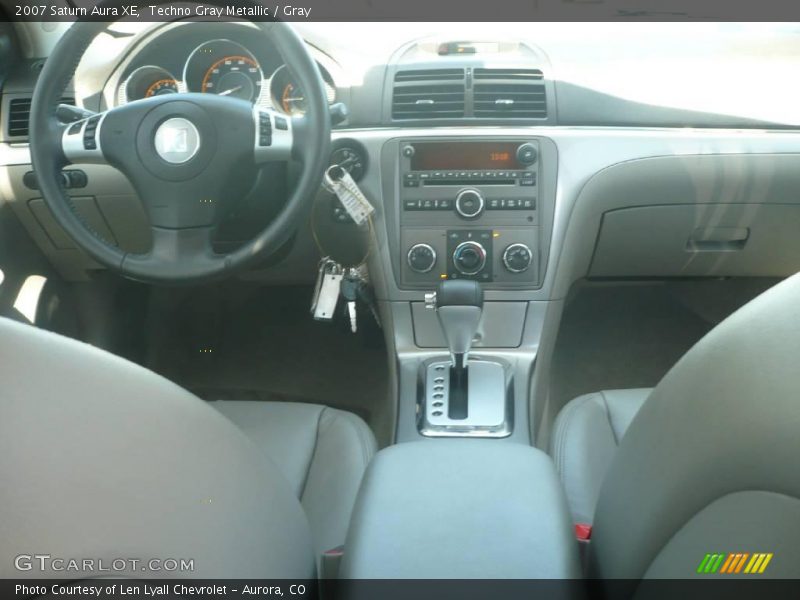 Techno Gray Metallic / Gray 2007 Saturn Aura XE