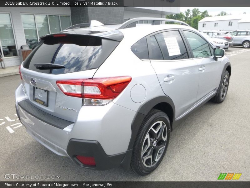 Ice Silver Metallic / Black 2018 Subaru Crosstrek 2.0i Limited