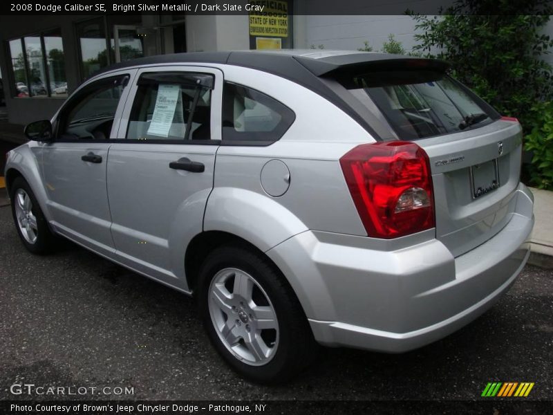 Bright Silver Metallic / Dark Slate Gray 2008 Dodge Caliber SE