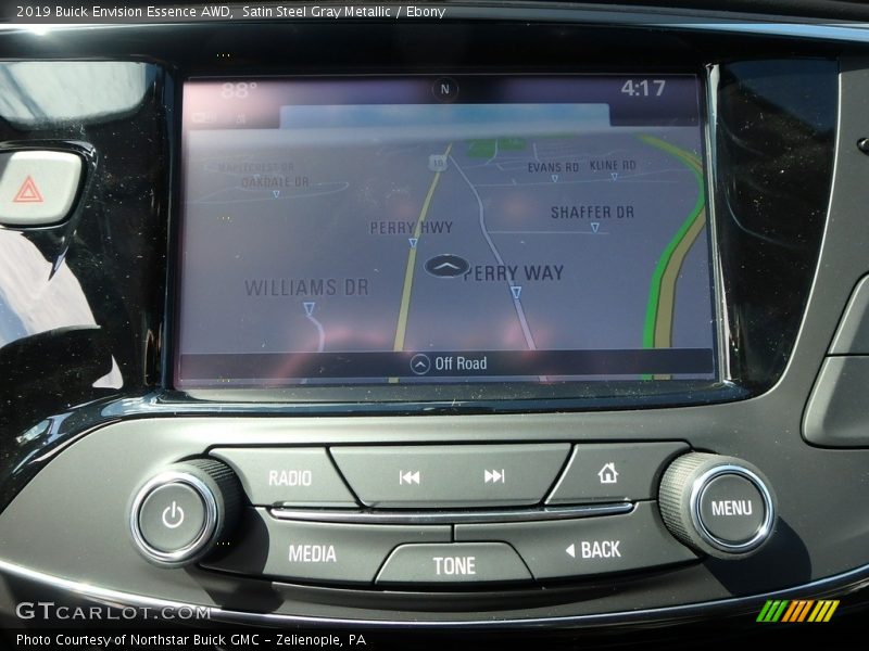 Satin Steel Gray Metallic / Ebony 2019 Buick Envision Essence AWD