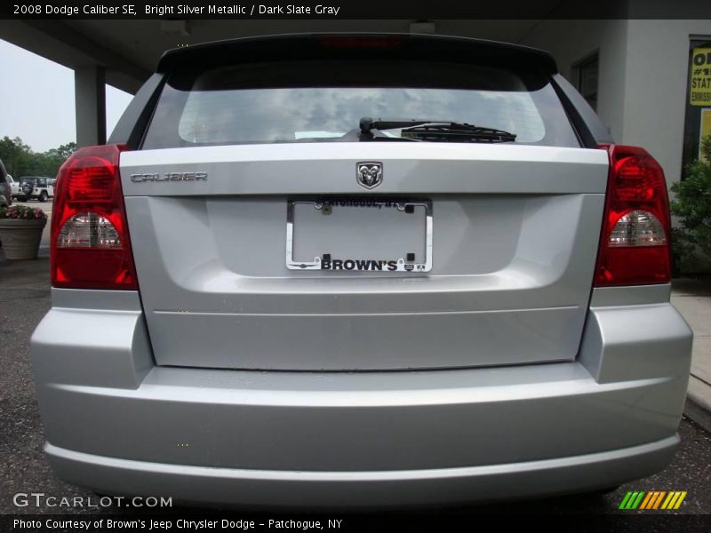 Bright Silver Metallic / Dark Slate Gray 2008 Dodge Caliber SE