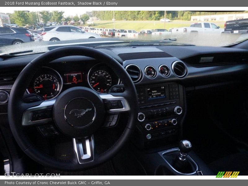 Shadow Black / Ebony 2018 Ford Mustang EcoBoost Fastback