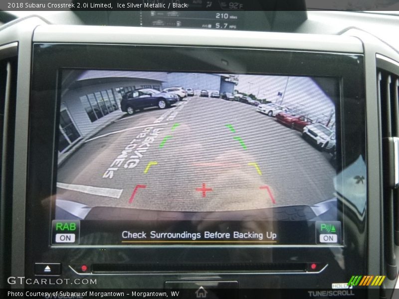 Ice Silver Metallic / Black 2018 Subaru Crosstrek 2.0i Limited