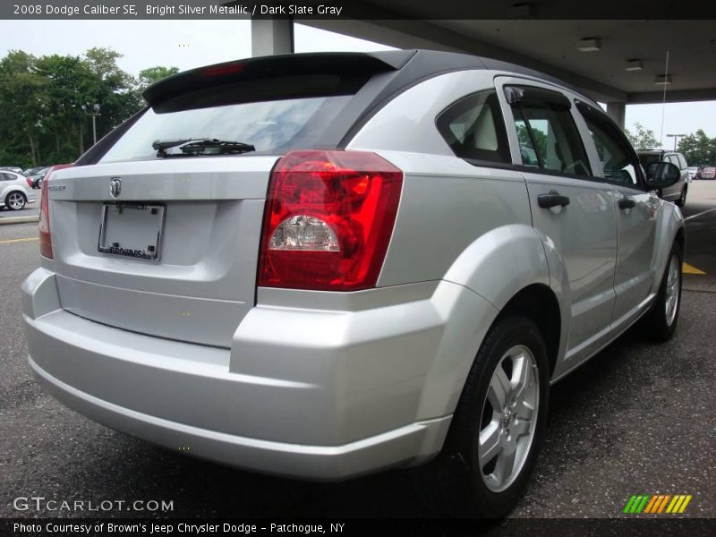 Bright Silver Metallic / Dark Slate Gray 2008 Dodge Caliber SE