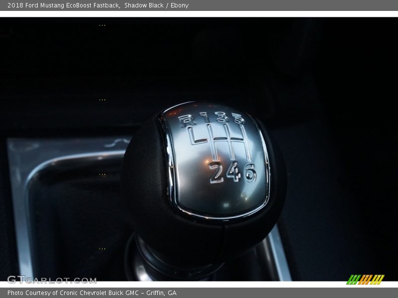 Shadow Black / Ebony 2018 Ford Mustang EcoBoost Fastback