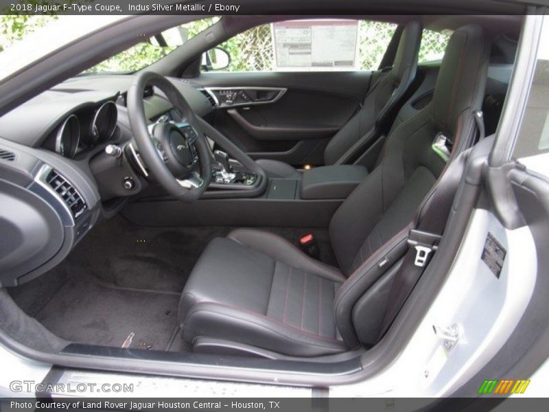 Indus Silver Metallic / Ebony 2018 Jaguar F-Type Coupe