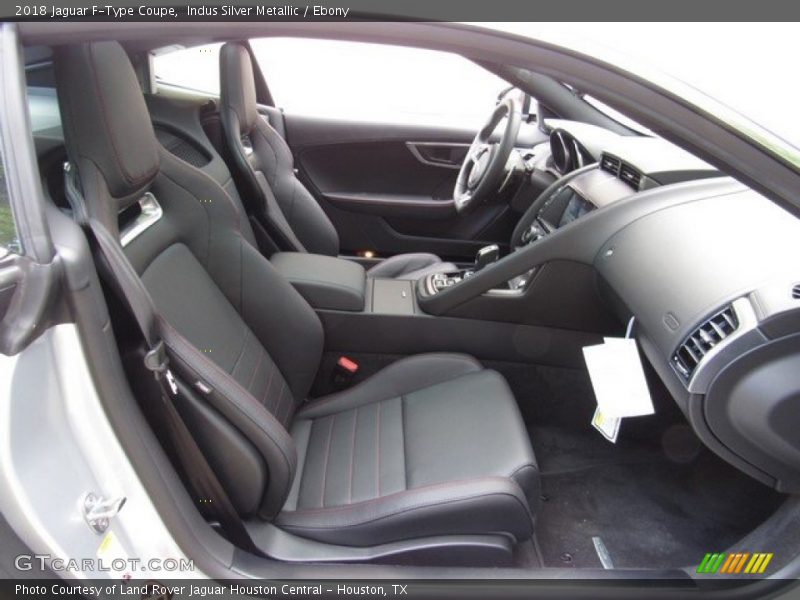 Indus Silver Metallic / Ebony 2018 Jaguar F-Type Coupe