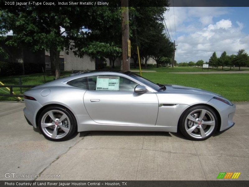Indus Silver Metallic / Ebony 2018 Jaguar F-Type Coupe
