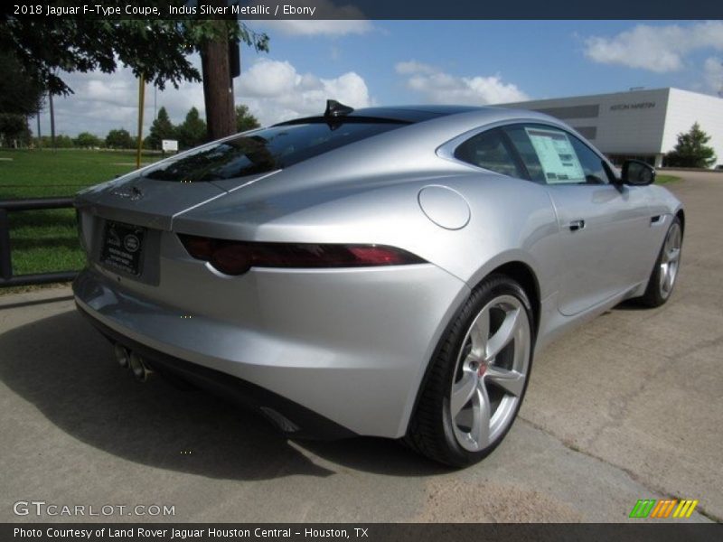 Indus Silver Metallic / Ebony 2018 Jaguar F-Type Coupe