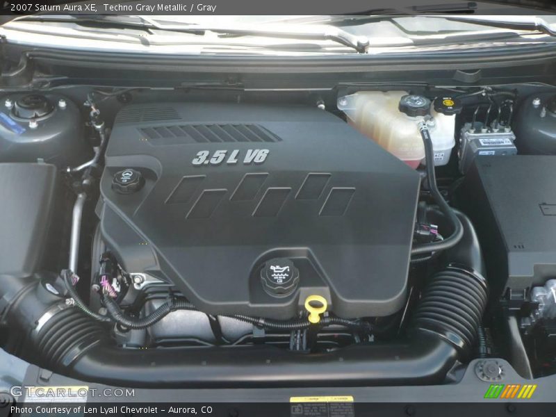 Techno Gray Metallic / Gray 2007 Saturn Aura XE