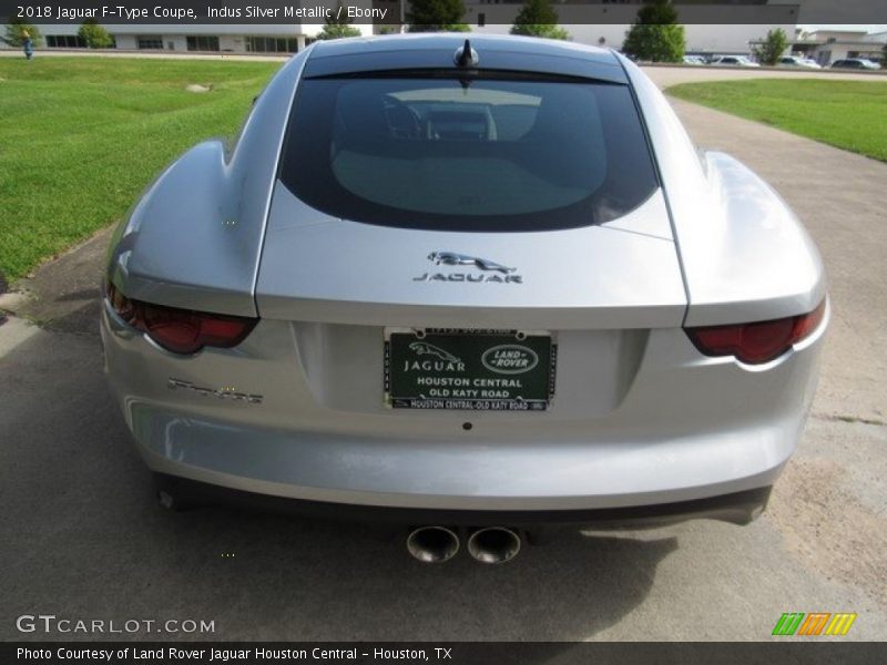 Indus Silver Metallic / Ebony 2018 Jaguar F-Type Coupe