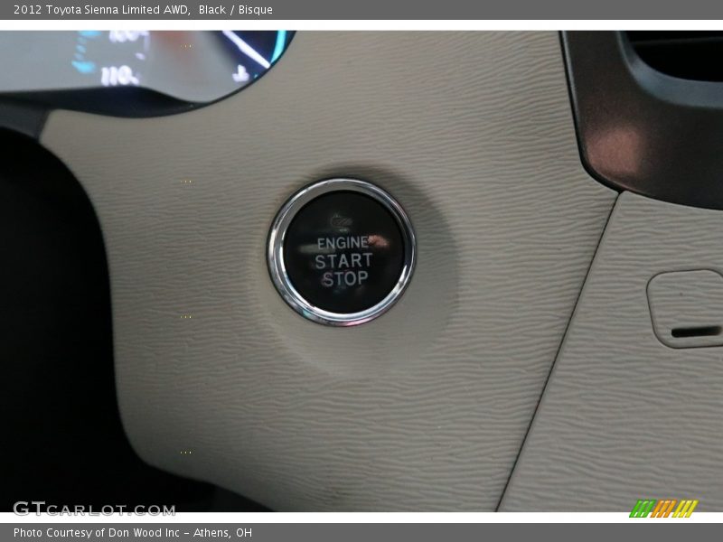 Black / Bisque 2012 Toyota Sienna Limited AWD