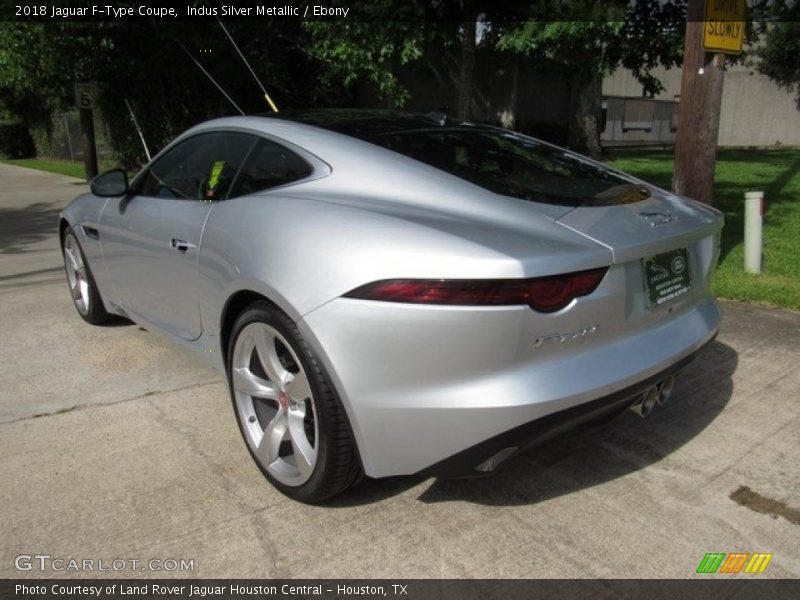 Indus Silver Metallic / Ebony 2018 Jaguar F-Type Coupe