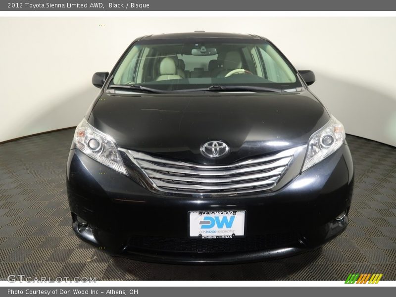 Black / Bisque 2012 Toyota Sienna Limited AWD