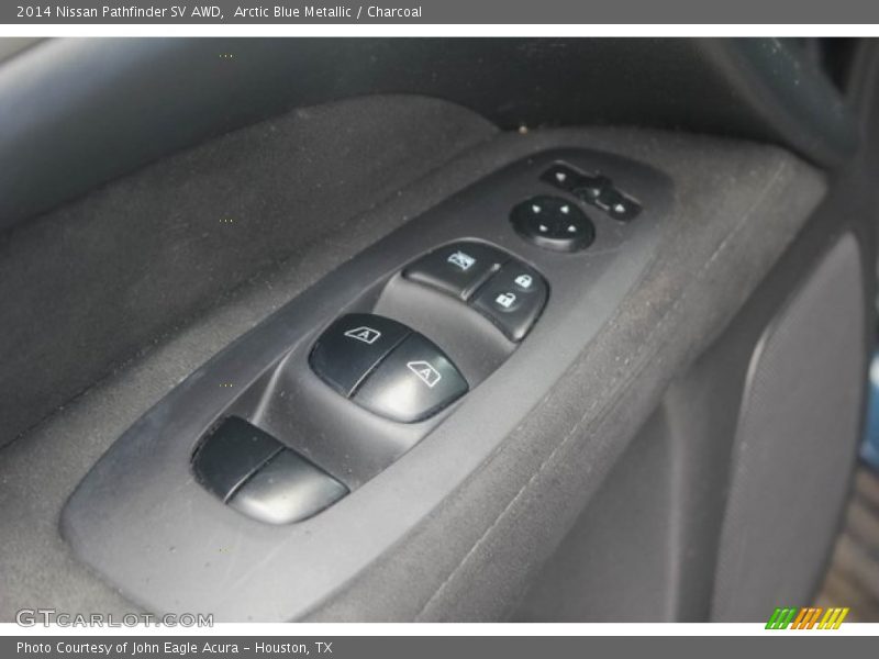 Arctic Blue Metallic / Charcoal 2014 Nissan Pathfinder SV AWD