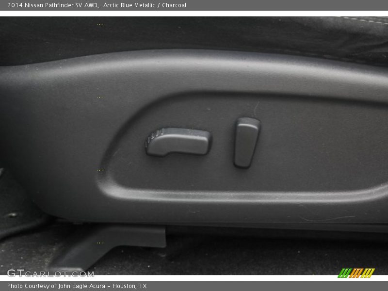 Arctic Blue Metallic / Charcoal 2014 Nissan Pathfinder SV AWD