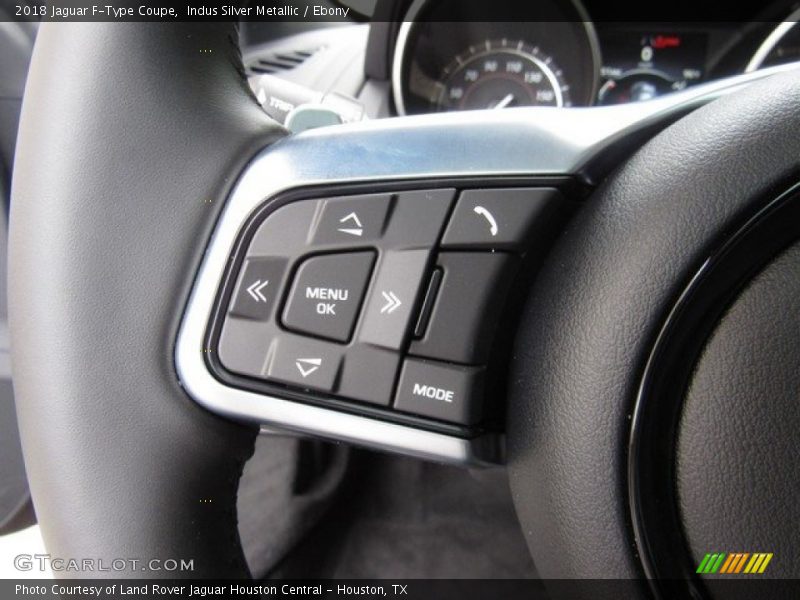 Controls of 2018 F-Type Coupe