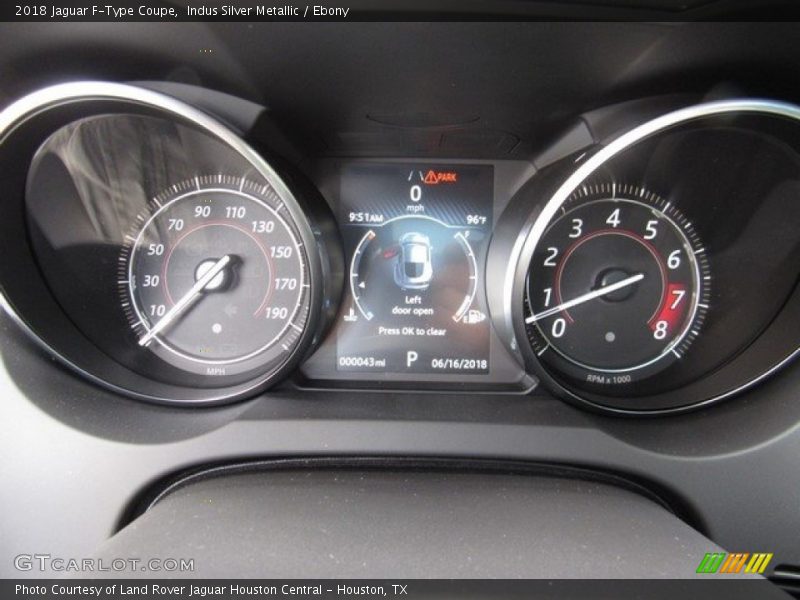  2018 F-Type Coupe Coupe Gauges