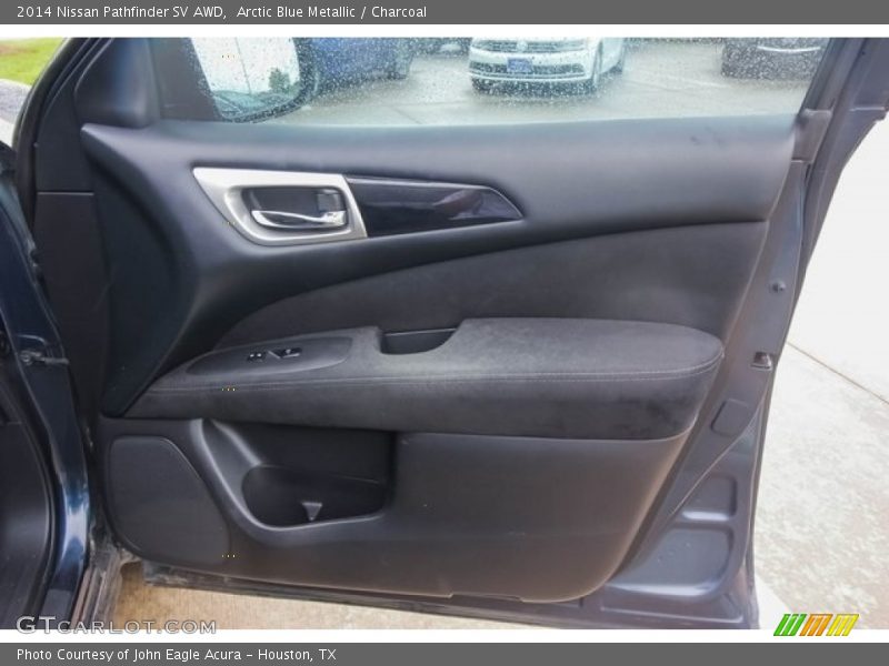 Arctic Blue Metallic / Charcoal 2014 Nissan Pathfinder SV AWD