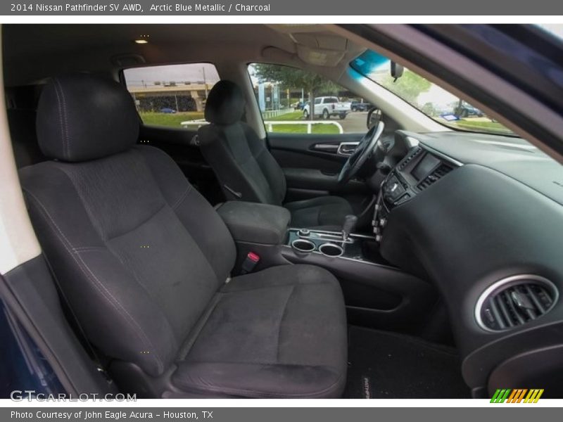Arctic Blue Metallic / Charcoal 2014 Nissan Pathfinder SV AWD