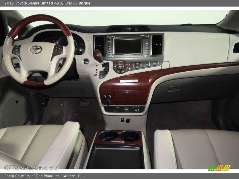 Black / Bisque 2012 Toyota Sienna Limited AWD