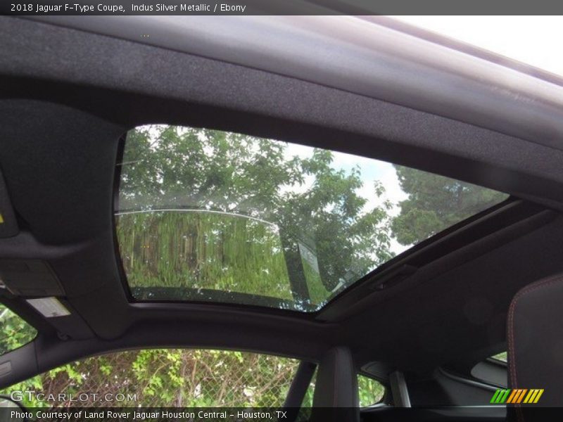 Indus Silver Metallic / Ebony 2018 Jaguar F-Type Coupe