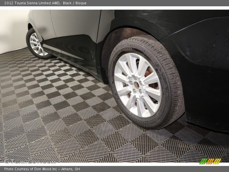 Black / Bisque 2012 Toyota Sienna Limited AWD